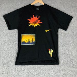 Nike Exploration Series T-Shirt Adult Small Black Southwestern Desert Basketball